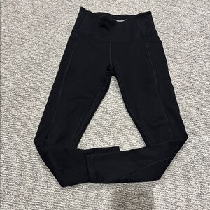 Victoria's Secret Black Leggings with Elastic Waistband